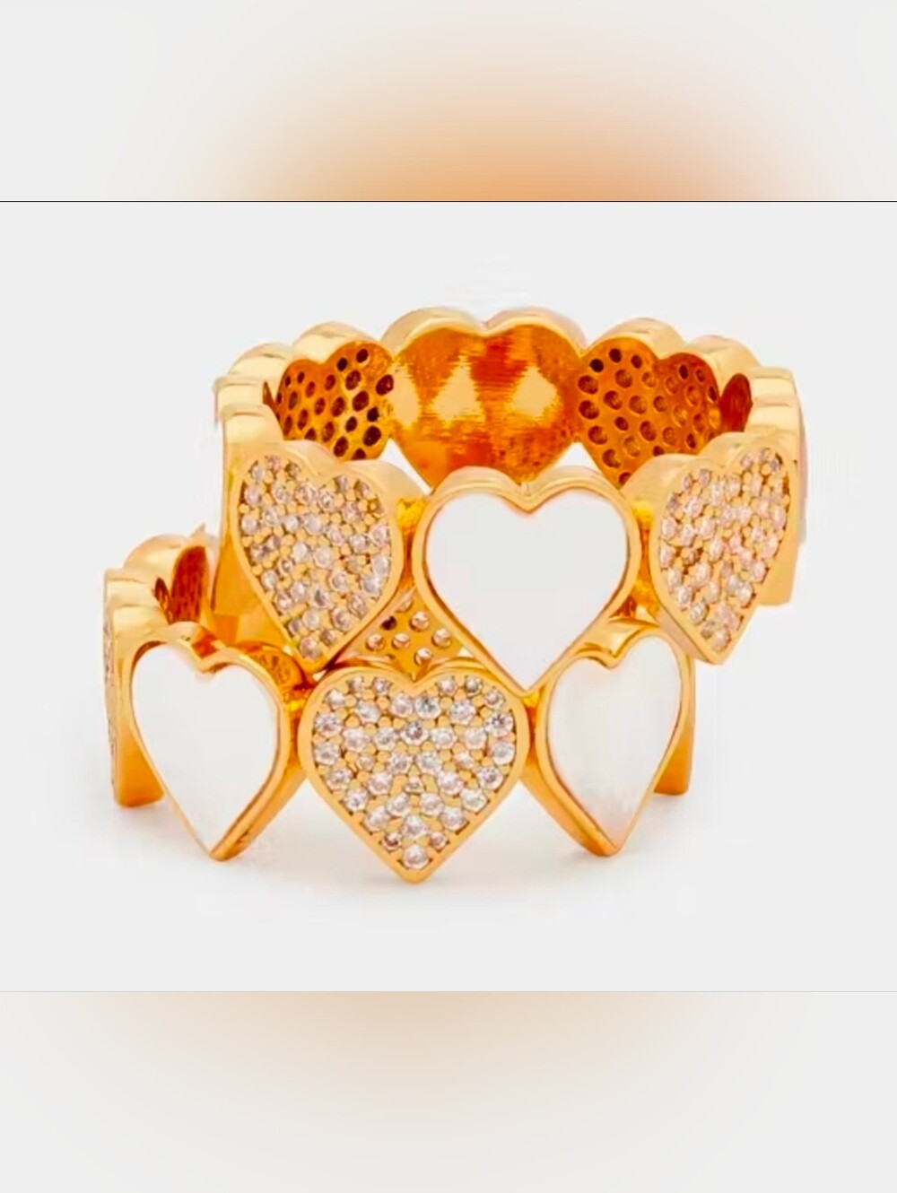 Kate Spade "Take Heart" Ring. Size 6
